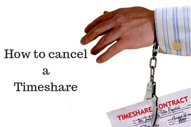 How Can I Cancel A timeshare